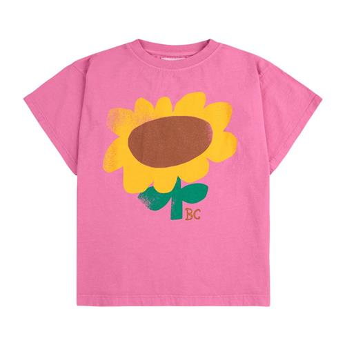 Bobo Choses Sunflower T-shirt Fuchsia | Lyserød | 8-9 years