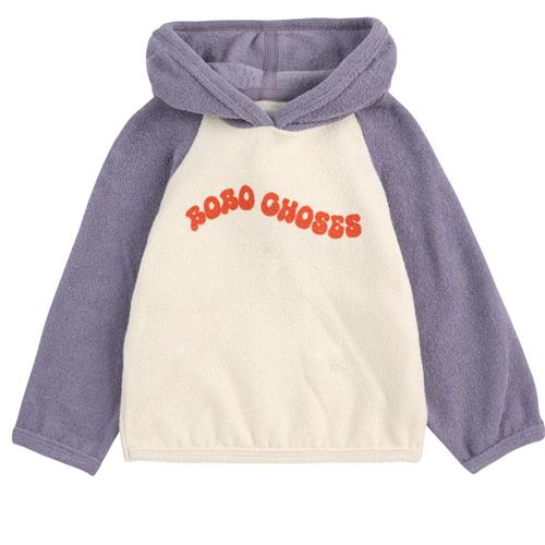 Bobo Choses Wavy Bobo Choses Baby Hættetrøje I Frotté Navy Blue 24 months  Marineblå  24 måneder  Unisex