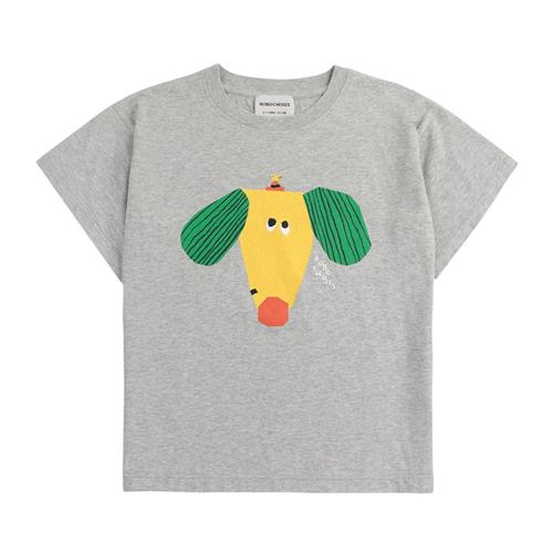 Bobo Choses Happy Dog T-shirt Heather Grey | Grå | 10-11 years