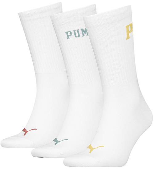 Puma Strømper - 3-pak - Regular Crew - White Combo