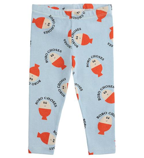 Bobo Choses Leggings - Morning Egg - Light Blue