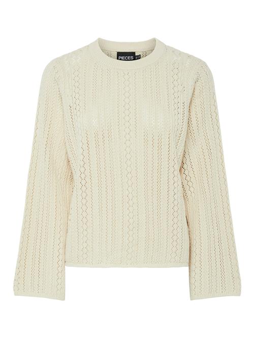 Se PIECES Pullover 'PCNUKA'  creme ved About You