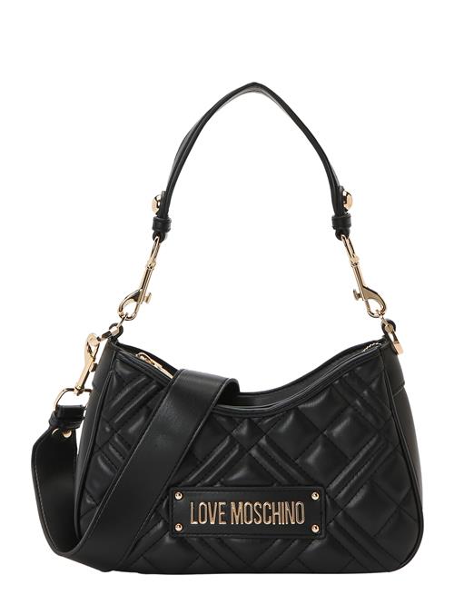 Se Love Moschino Skuldertaske  guld / sort ved About You