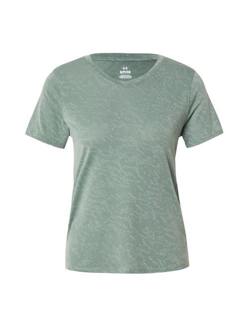 UNDER ARMOUR Funktionsbluse 'Launch Camo'  grøn