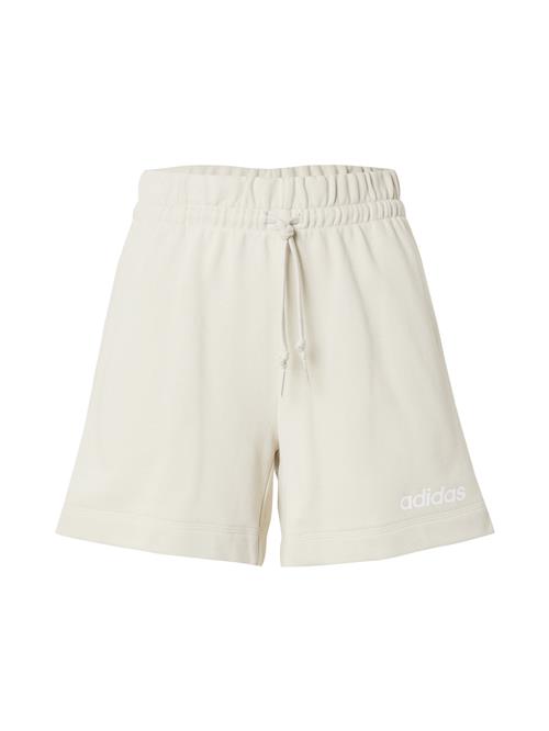 ADIDAS SPORTSWEAR Sportsbukser 'Essentials'  hvid / offwhite