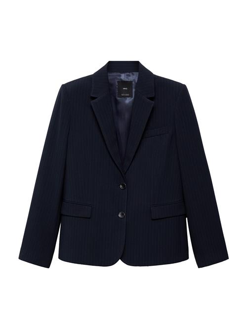 MANGO Blazer 'BERGEN'  natblå / mørkegrå