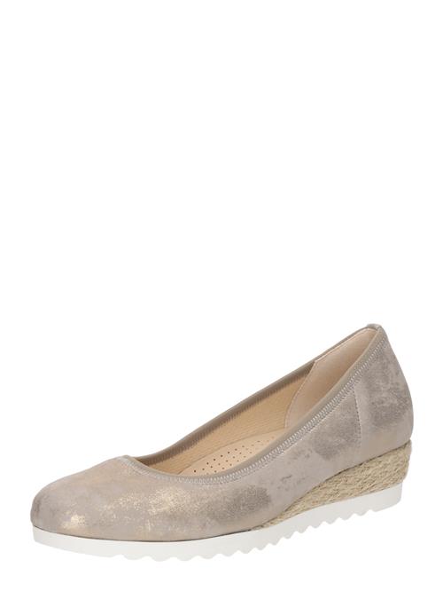 GABOR Pumps  guld / taupe