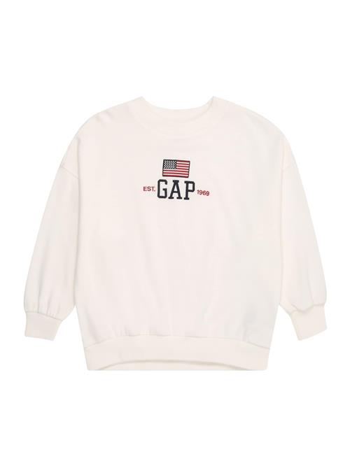 GAP Sweatshirt  rød / sort / hvid