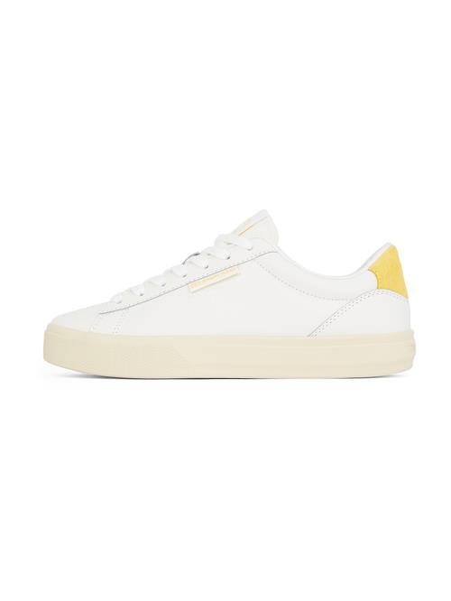 Tommy Jeans Sneaker low 'ESS'  gul / hvid