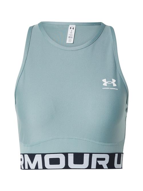 Se UNDER ARMOUR Sportsoverdel  pastelgrøn / sort / hvid ved About You