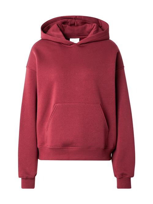 Se Gina Tricot Sweatshirt  mørkerød ved About You