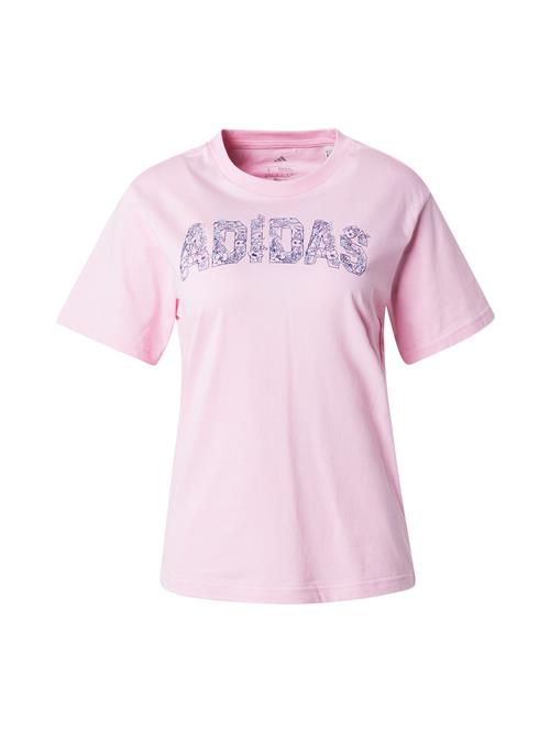 ADIDAS SPORTSWEAR Funktionsbluse  indigo / lyseblå / lyserød