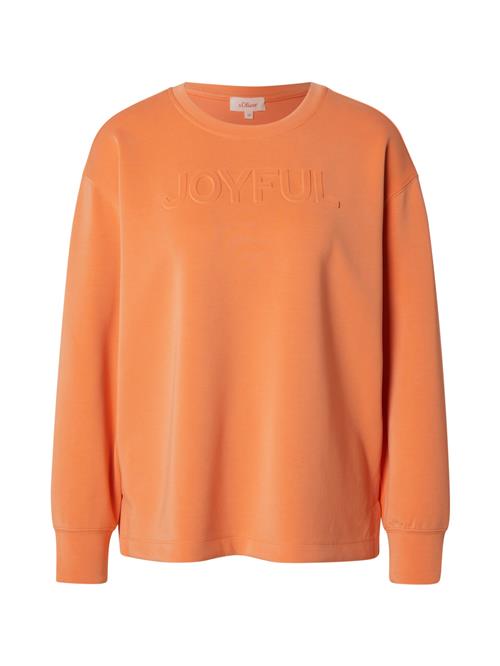 s.Oliver Sweatshirt  mandarin