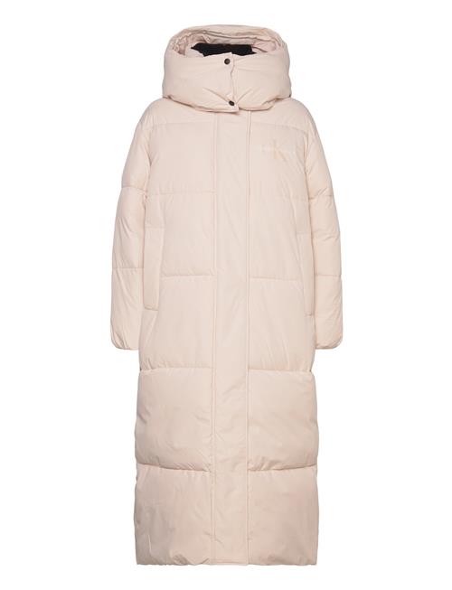 Calvin Klein Jeans Non Down Over D Long Puffer Calvin Klein Jeans Beige