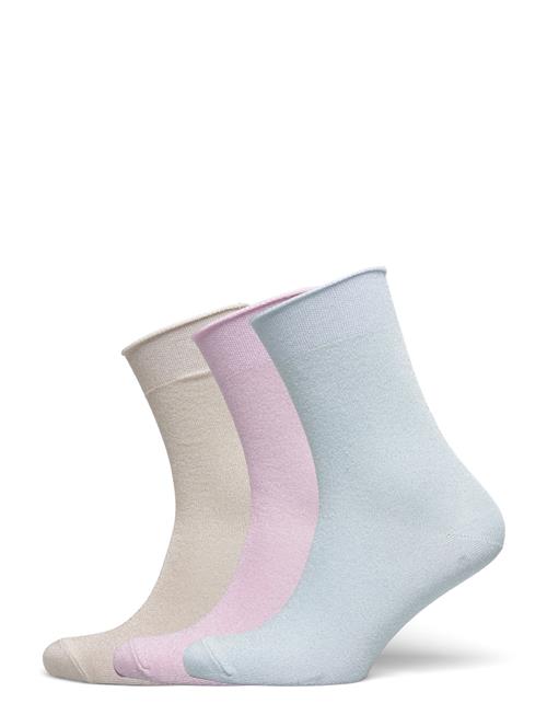 Lucinda Socks 3-Pack Mp Denmark Blue