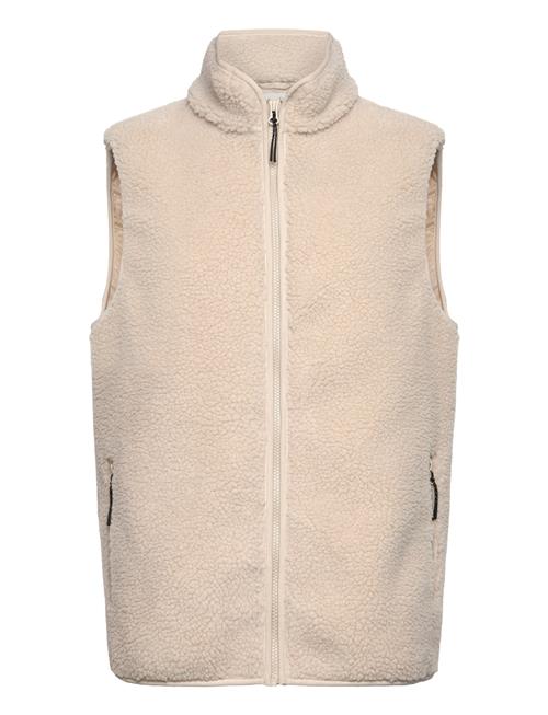 Fleece Gilet Lindbergh Cream