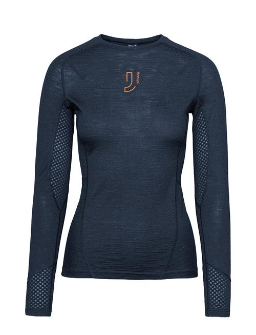 Johaug Lithe Tech-Wool Long Sleeve Johaug Navy