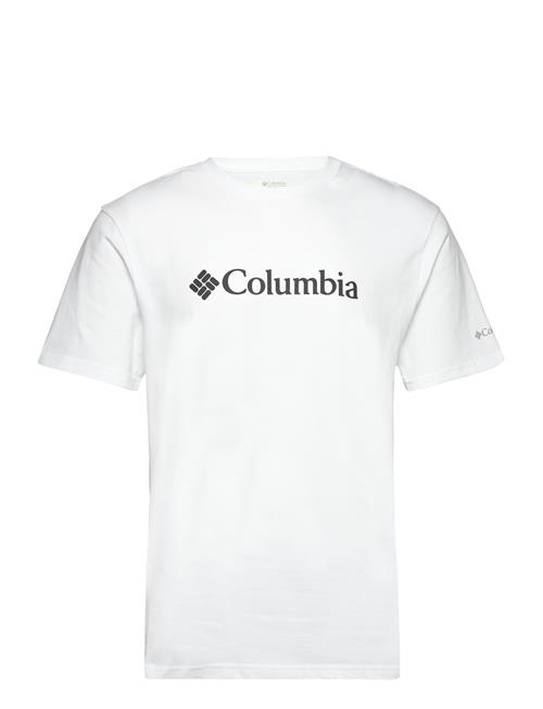 Columbia Sportswear Csc Basic Logo Short Sleeve Columbia Sportswear White