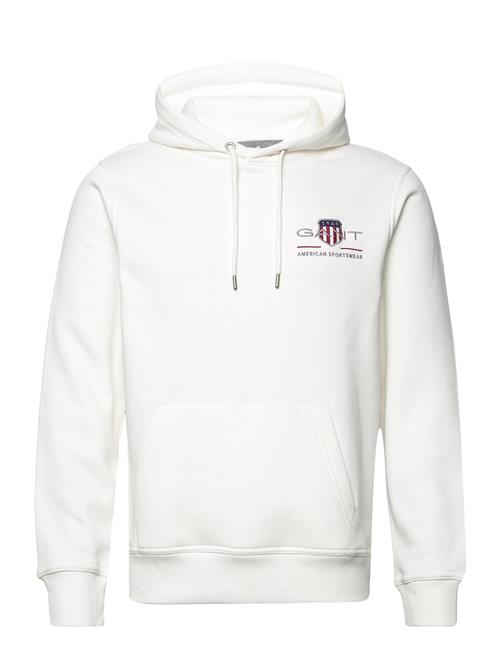 GANT Reg Medium Archive Shield Hoodie GANT White