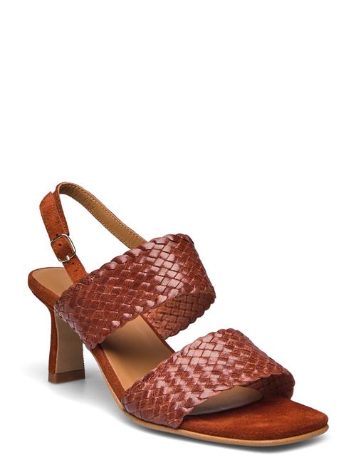 ANGULUS Sandals - Block Heels ANGULUS Brown