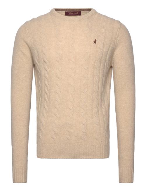 MCS Mcs G7 Cable Crewneck MCS Cream