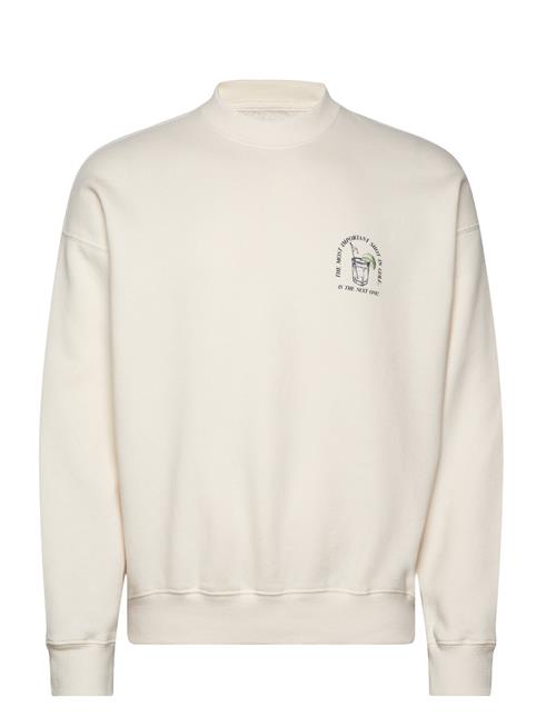 Anf Mens Sweatshirts Abercrombie & Fitch Cream