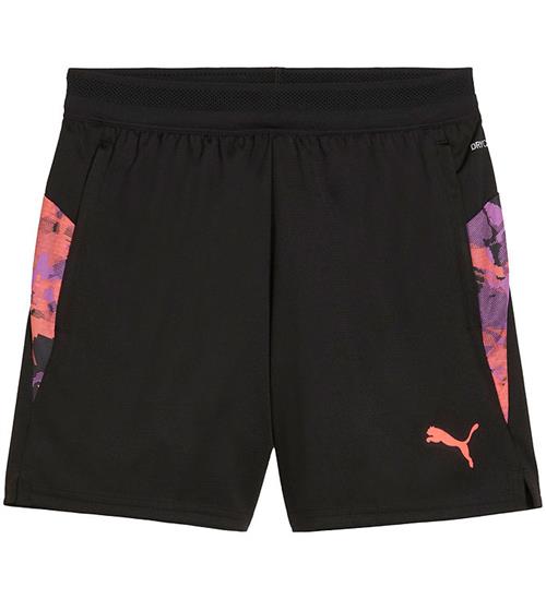 Puma Shorts - IndividualCUP Jr - Sort m. Print