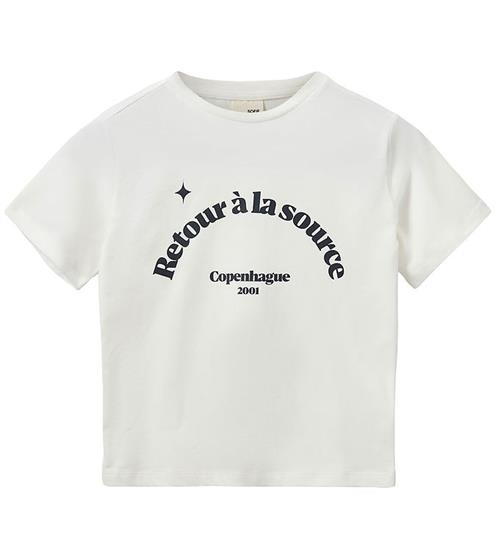 Se Sofie Schnoor T-shirt - Snow White Blue Print ved KidsWorld