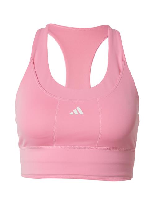 ADIDAS PERFORMANCE Sports-BH 'RUN MS PKT BRA'  pitaya / hvid