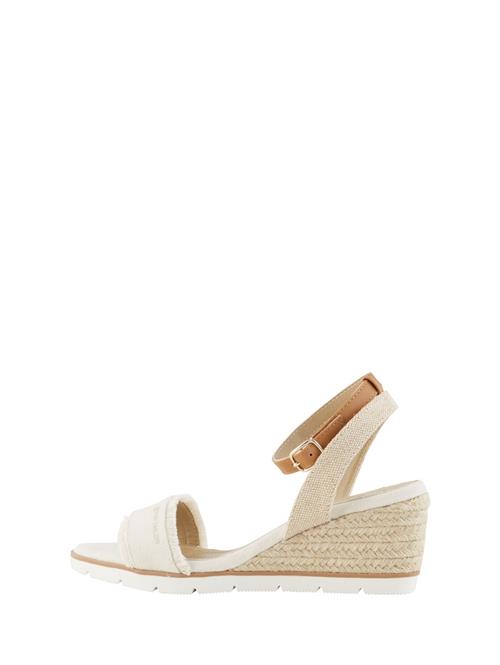 TOM TAILOR Sandaler med rem  beige / lysebrun / offwhite