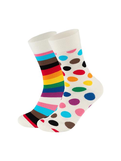 Se Happy Socks Sokker 'Pride'  blå / rød / sort / hvid ved About You