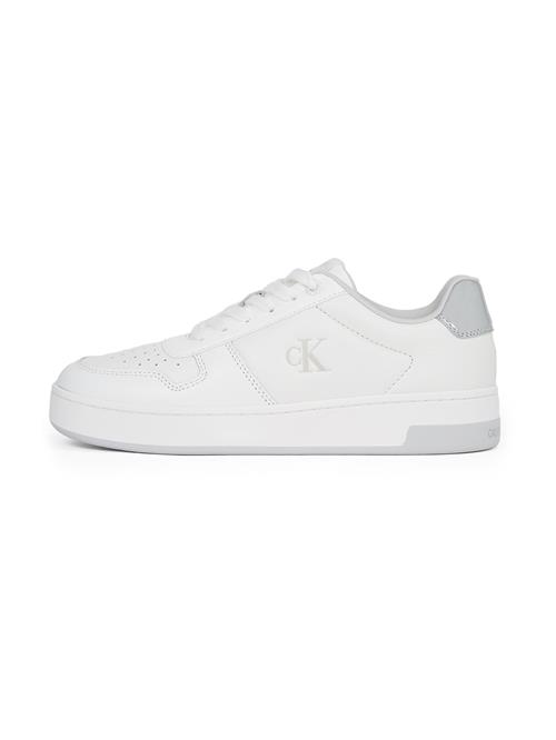 Calvin Klein Jeans Sneaker low 'BASKET'  grå / hvid