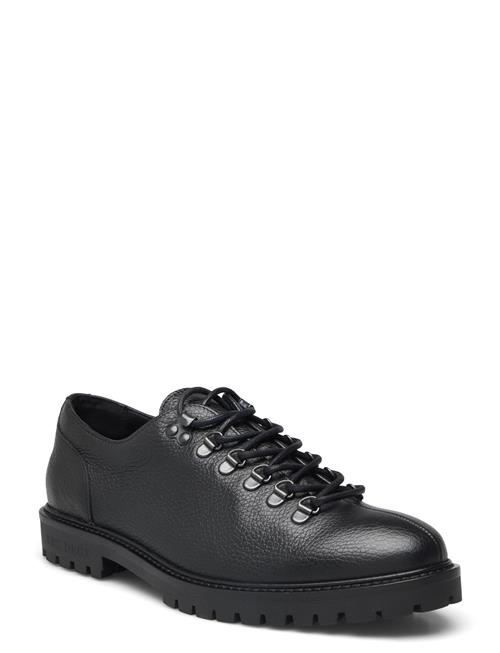 Les Deux Thatcher Grain Hiking Derby Shoe Les Deux Black