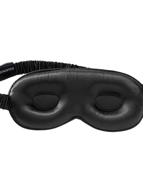 Lenoites Mulberry Silk Contour Sleep Mask Black Lenoites Black