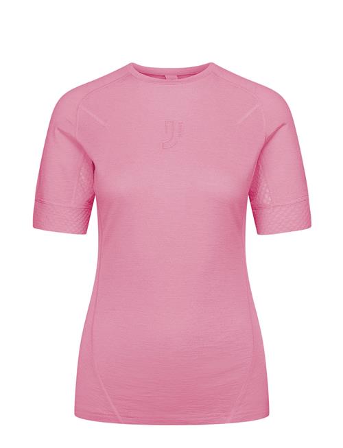 Johaug Lithe Tech-Wool Tee Johaug Pink