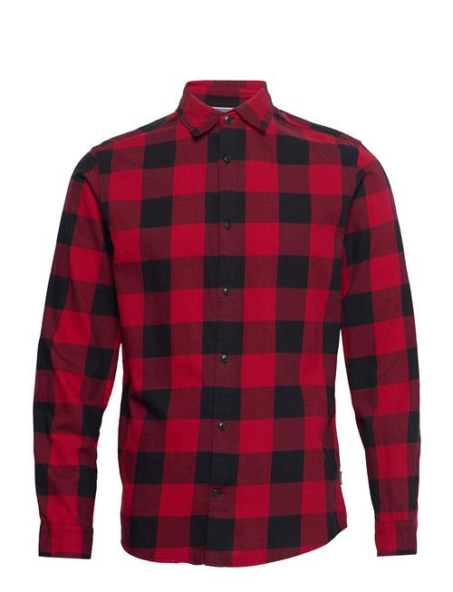 Jack & Jones Jjegingham Twill Shirt L/S Jack & J S Red