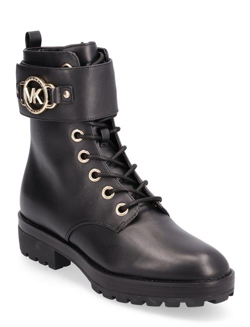 Rory Lace Up Bootie Michael Kors Black