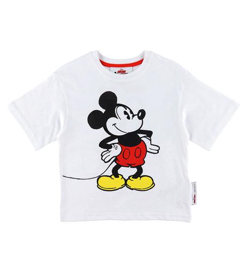 Se Little Marc Jacobs T-shirt - Hvid m. Mickey Mouse ved KidsWorld