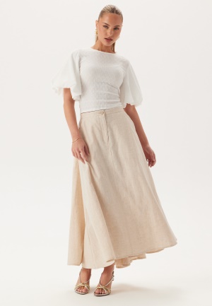 Ida Sjöstedt Haven Skirt Natural Linen 44