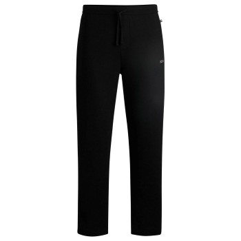 BOSS Waffle Pants Sort Medium Herre