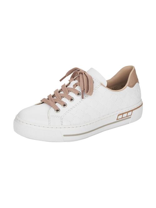 Rieker Sneaker low  lysebeige / hvid