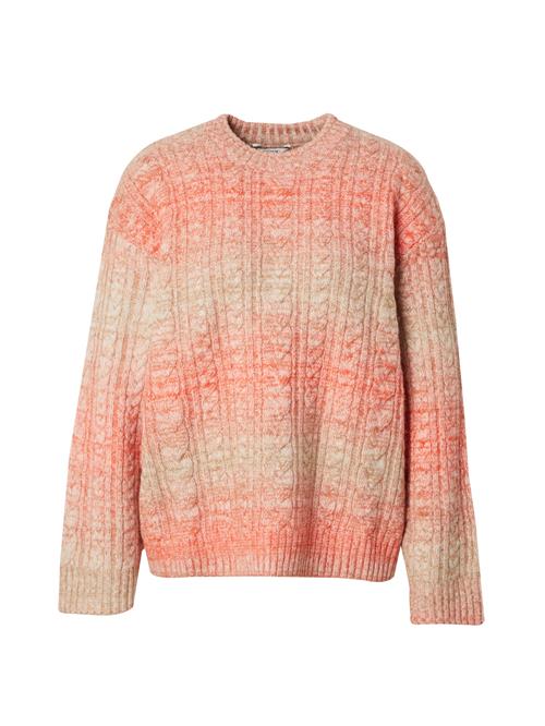 Monki Pullover  beige-meleret / lys rød