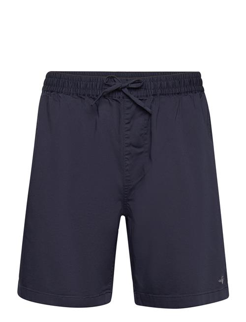 Drawstring Logo Shorts GANT Navy