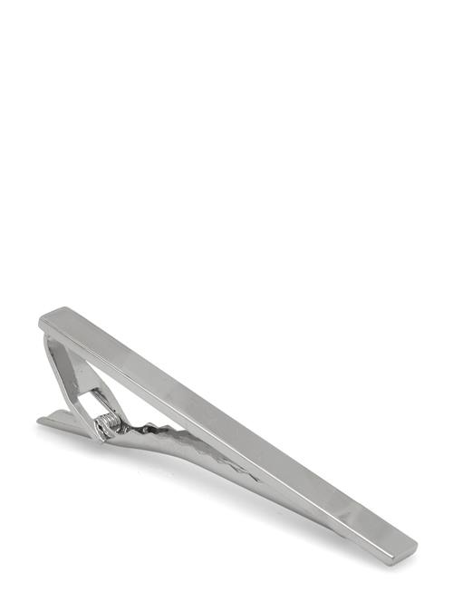 Lindbergh Black Tie Clip Long Lindbergh Black Silver