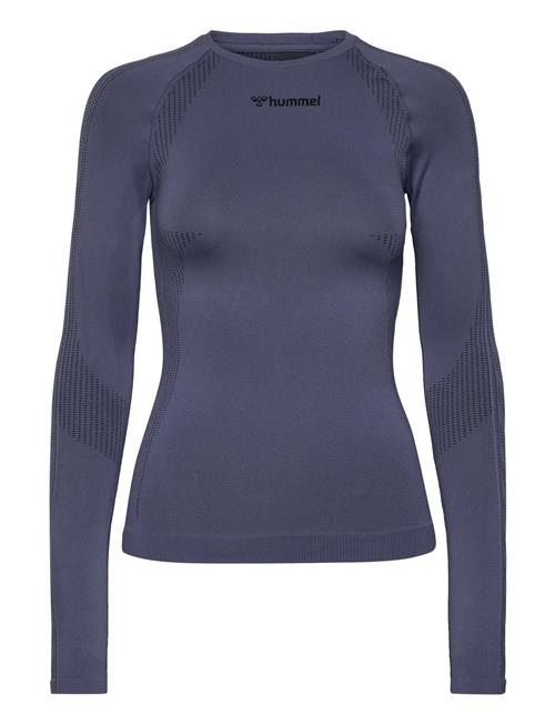 Hummel Hmlmt Shaping Seamless T-Shirt L/S Hummel Navy