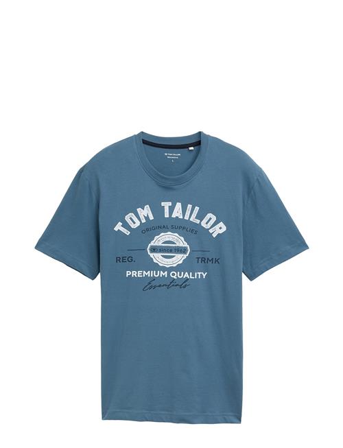 Tom Tailor Logo Tee Tom Tailor Blue