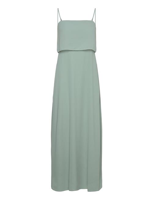 Vimilina Strap Maxi Dress - Noos Vila Green