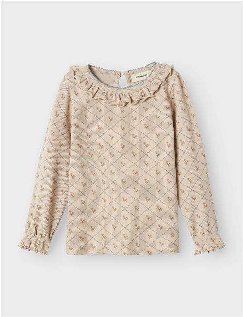 Lil'Atelier Nmfgago Kug Ls Slim Top Lil Lil'Atelier Cream