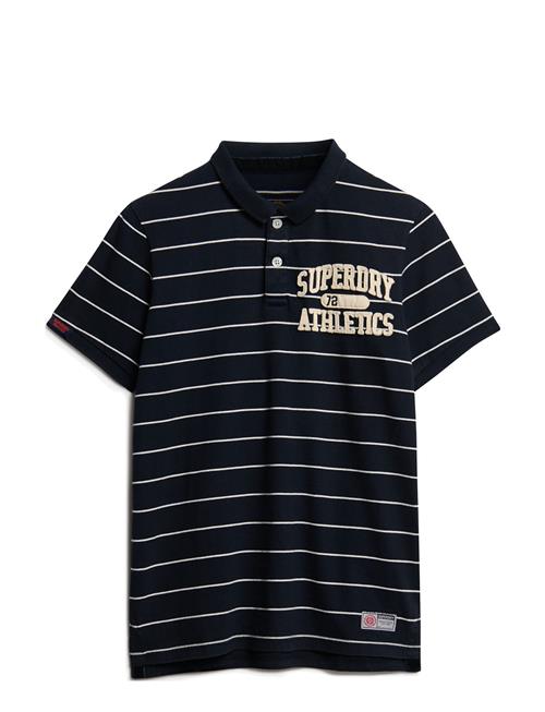 Superdry Vintage Athletic Jersey Polo Superdry Navy