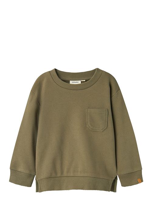 Lil'Atelier Nmmilondon Ron Ls Nreg Sweat Lil Lil'Atelier Khaki